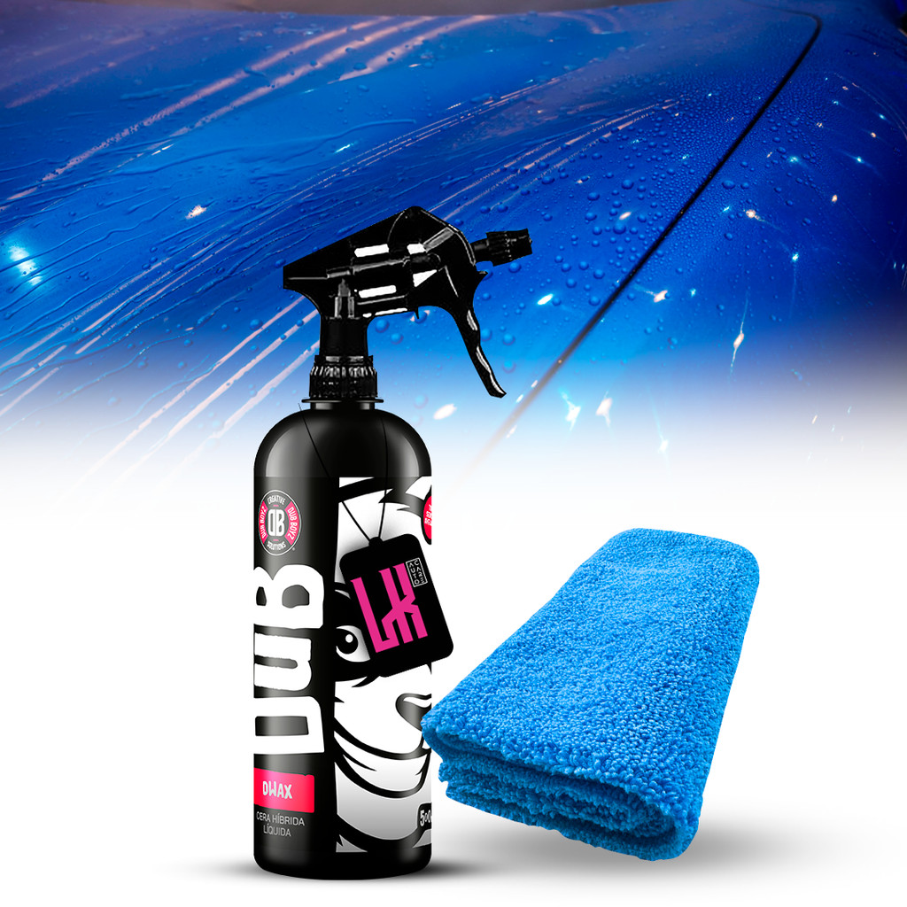 Cera Automotiva Spray Liquida D wax Dub Boyz Brilho Protecao Hidrorrepelente Bor