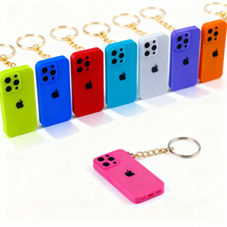 Chaveiro Mini iPhone 16 – Miniatura Decorativa e Estilosa para Bolsas e Chaves