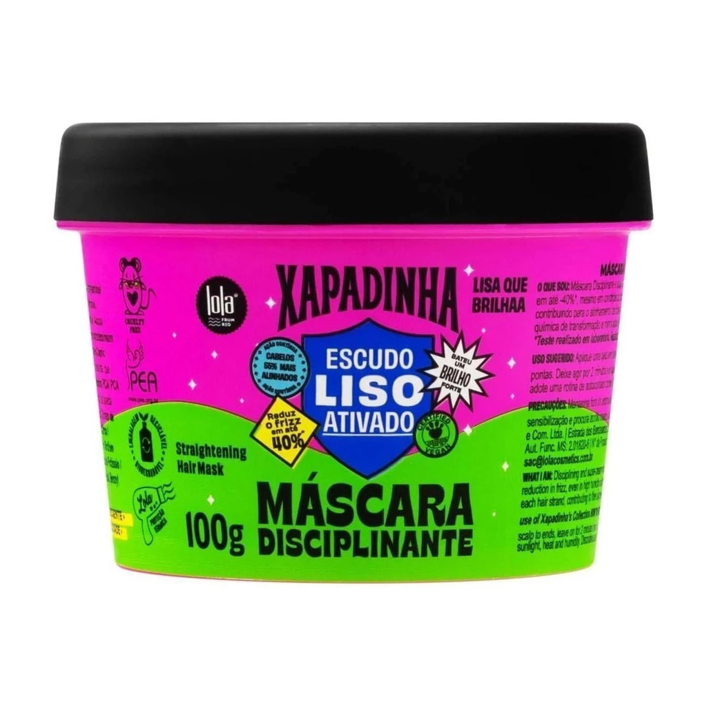 Mascara Lola Cosmetics Xapadinha 100g em Oferta na Shopee
