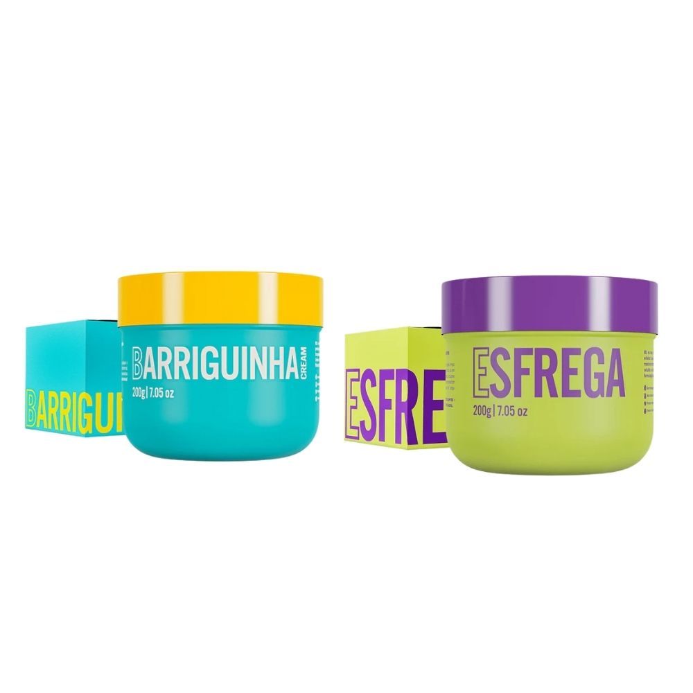 KIT BARRIGUINHA CREAM + ESFREGA BUMBUM 200G