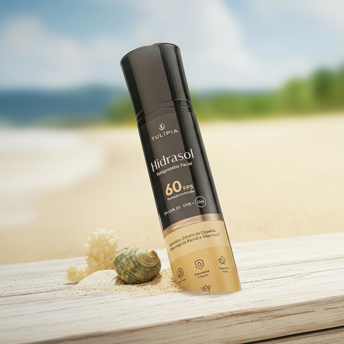 Hidrasol Fotoprotetor Facial Fps 60 Ppd 20 50gr Tulípia - Normal - Dia/noite.