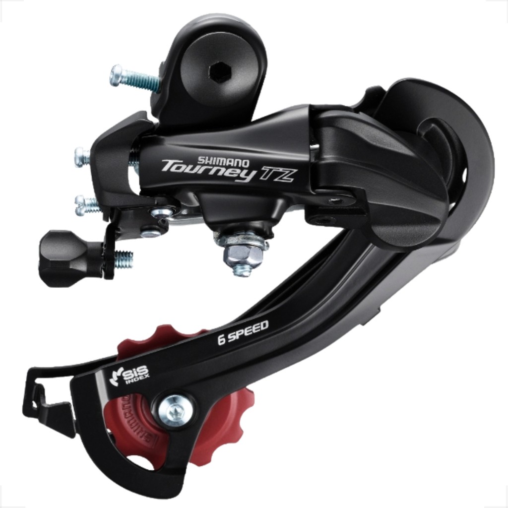 Câmbio Traseiro 6v 6 velocidades Shimano Tourney TZ500 para Bicicleta MTB Sem Gancheira ORIGINAL