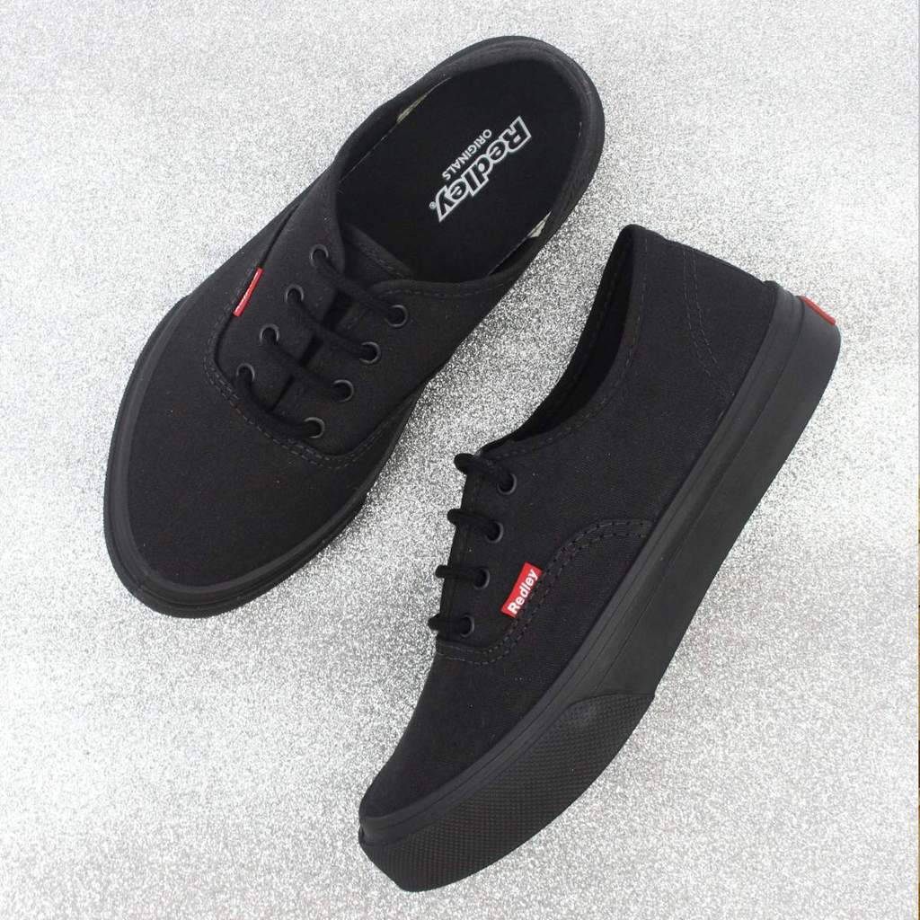 Tênis Redley All Black Originals Ir10 Monocromo em Oferta na Shopee