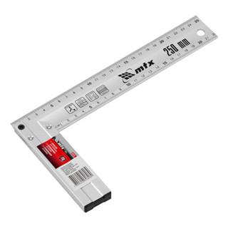 ESQUADRO, ALUMINIO FUNDIDO, 10POL., 250MM, 1PC // MTX em Oferta na Shopee