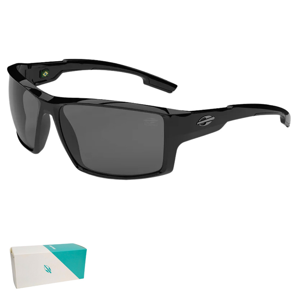 Óculos de Sol Mormaii Masculino Joaca 4 Preto Polido M0112A0203