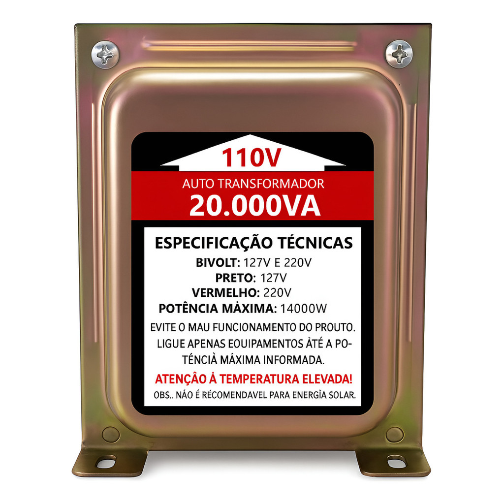 Auto Transformador 20000va Tripolar, Ar. 38ate 40 Mil Btus.