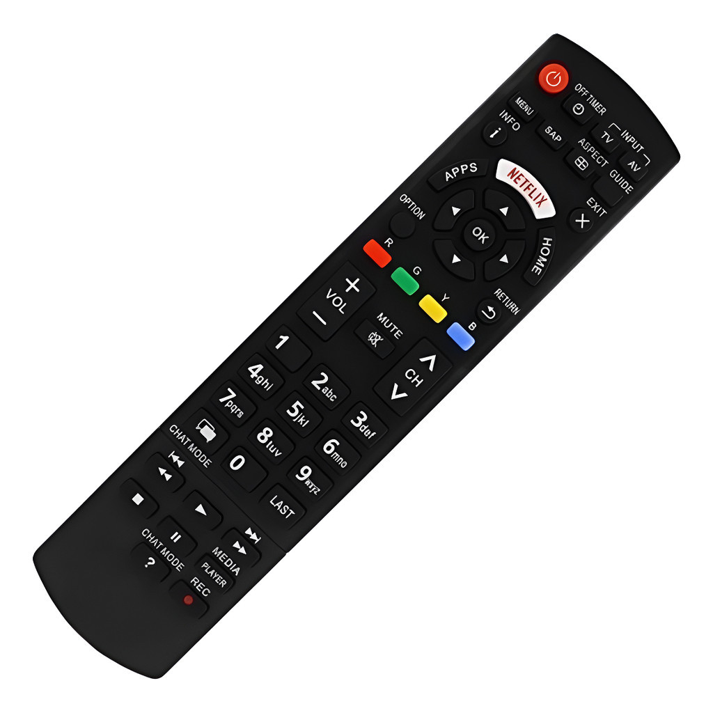 Controle Compatível Com Tv Panasonic Tc-32fs600b Tc-40fs600b