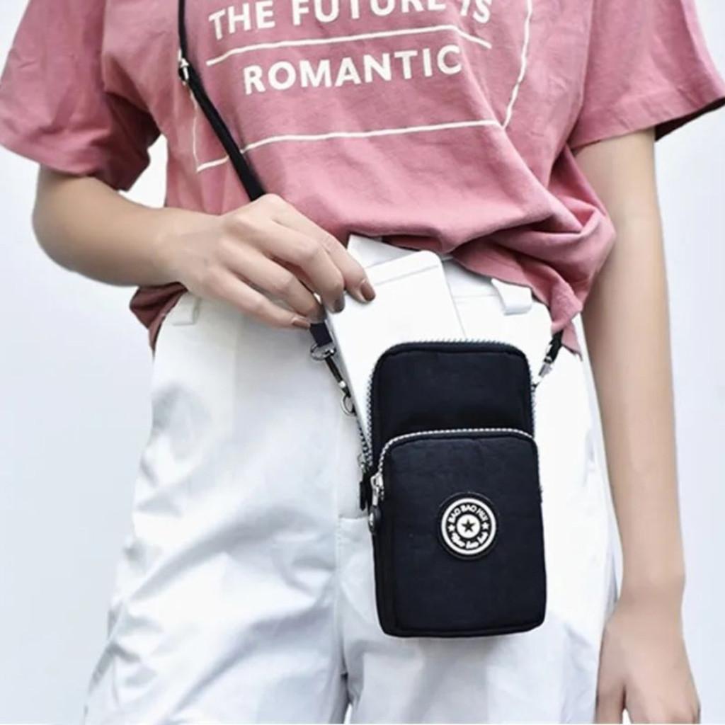 Kit 2x Bolsa Tiracolo Transversal Estilo Moderna Dia a Dia