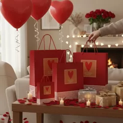 Sacola de Papel Premium - Season Love - 1 unidade - Cromus - Rizzo