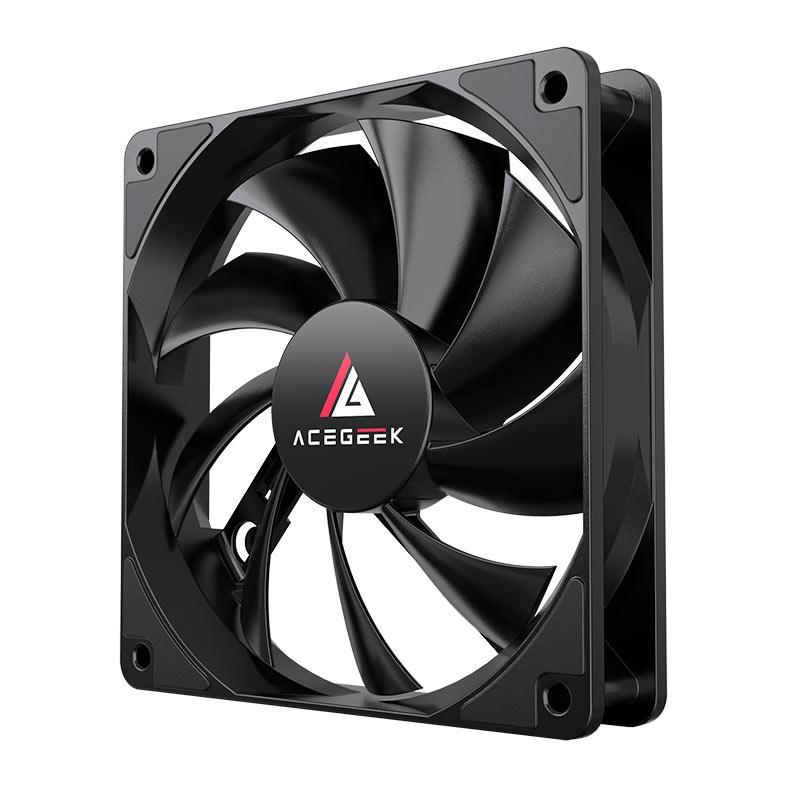 Ventoinha Acegeek Nocturn, 120mm, Preto, AG-NOCTURN-BK · foto 2