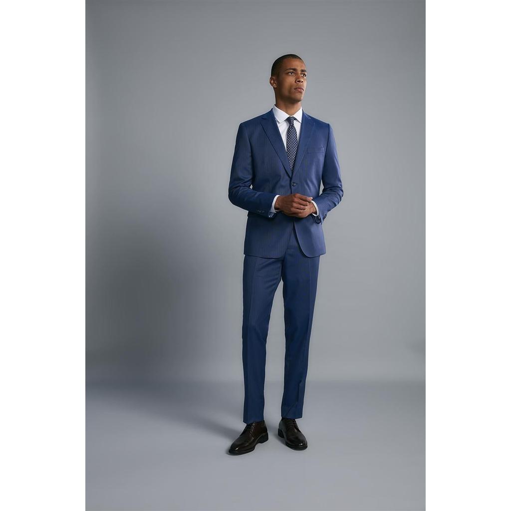 Terno 2 botões Slim Fit - Azul
