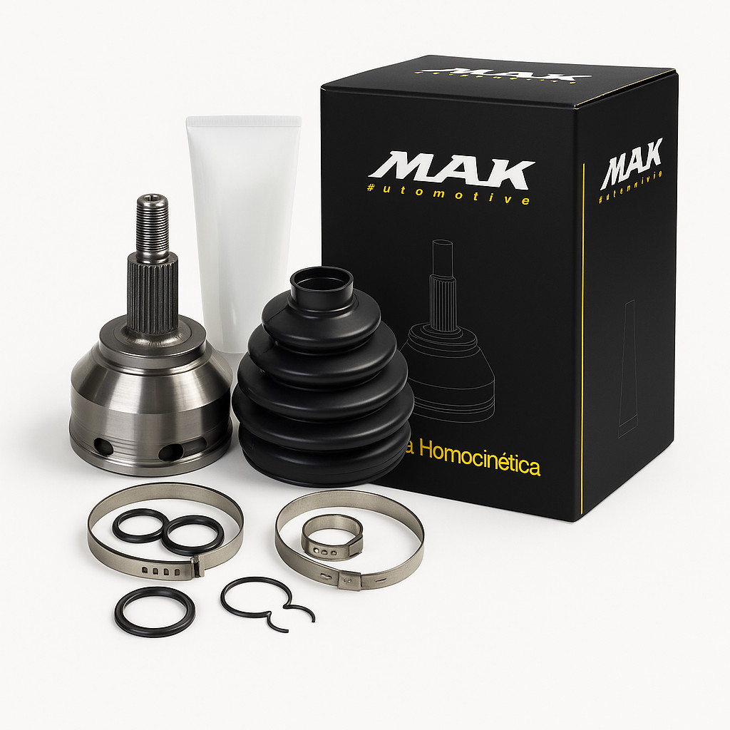 Junta Homocinética Dianteiro Lado Roda MAK AUTOMOTIVE para Volkswagen CrossFox Fox Polo SpaceFox 1.6 2.0 8V V1295004