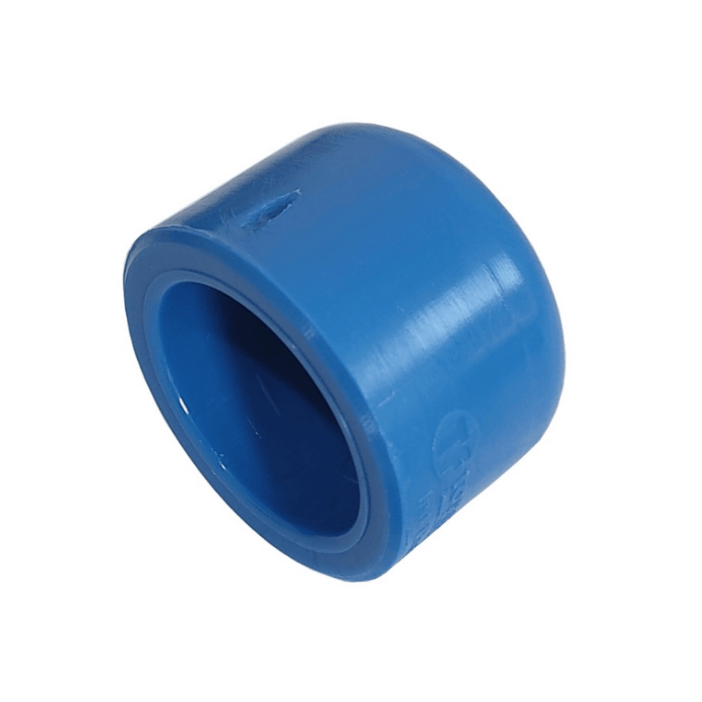 CAP Tampão PPR Azul 20 mm TopFusion para Rede de Ar Comprimido
