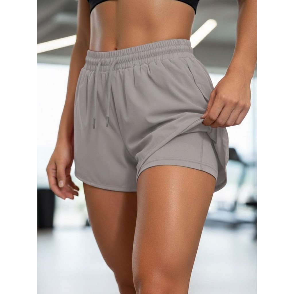 Short Feminino De Academia Fitness Corrida Confortável