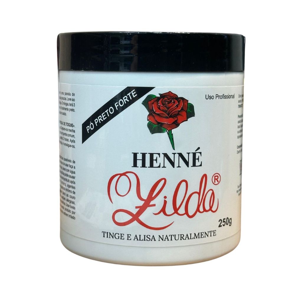 Henê Zilda Pó Preto Forte 250g em Oferta na Shopee