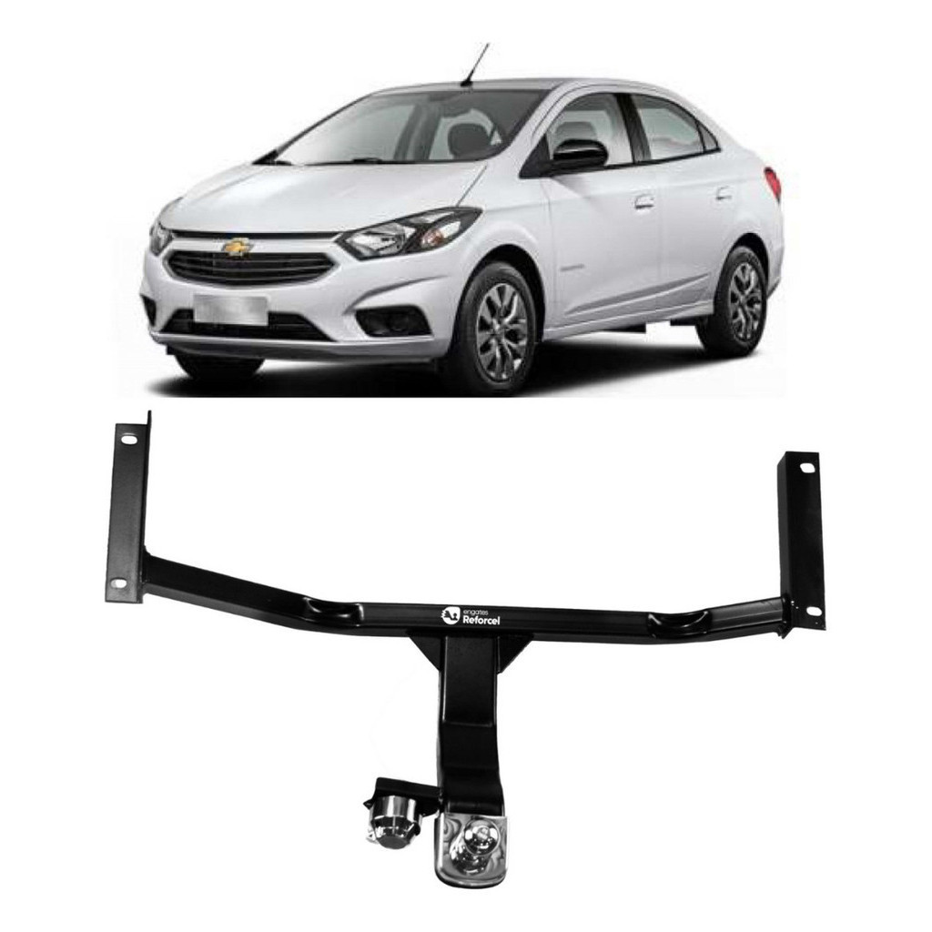 Engate Reboque Prisma Lt Ltz Advantage 2013 A 2019 500kg Produto de Qualidade Rabicho em Oferta na Shopee