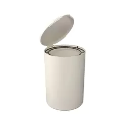 Lixeira para Banheiro com Tampa 5 Litros Coza Serene Light Gray Brinox - 13106/3468