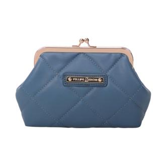 Carteira Fecho Grande Fellipe Krein Ss23 Fk651 - Azul em Oferta na Shopee