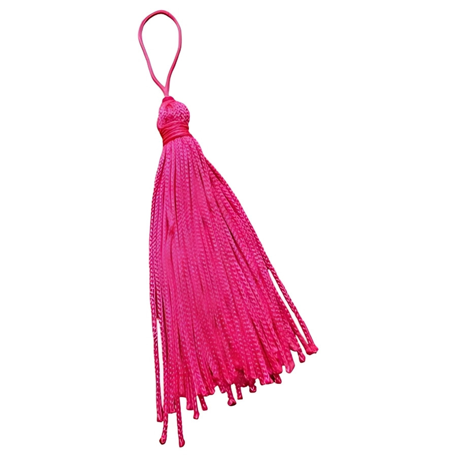 Tassel Decorativo Artesanal - Rosa - 13cm - 12 unidades - Artlille - Rizzo