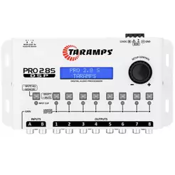 PROCESSADOR DE AUDIO DIGITAL TARAMPS PRO 2.8 S BRANCO