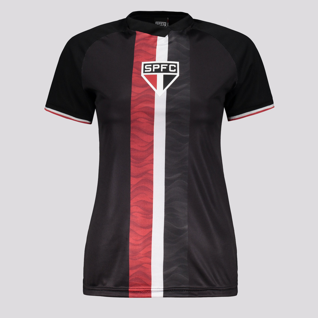 Camisa São Paulo Florian Feminina Preta