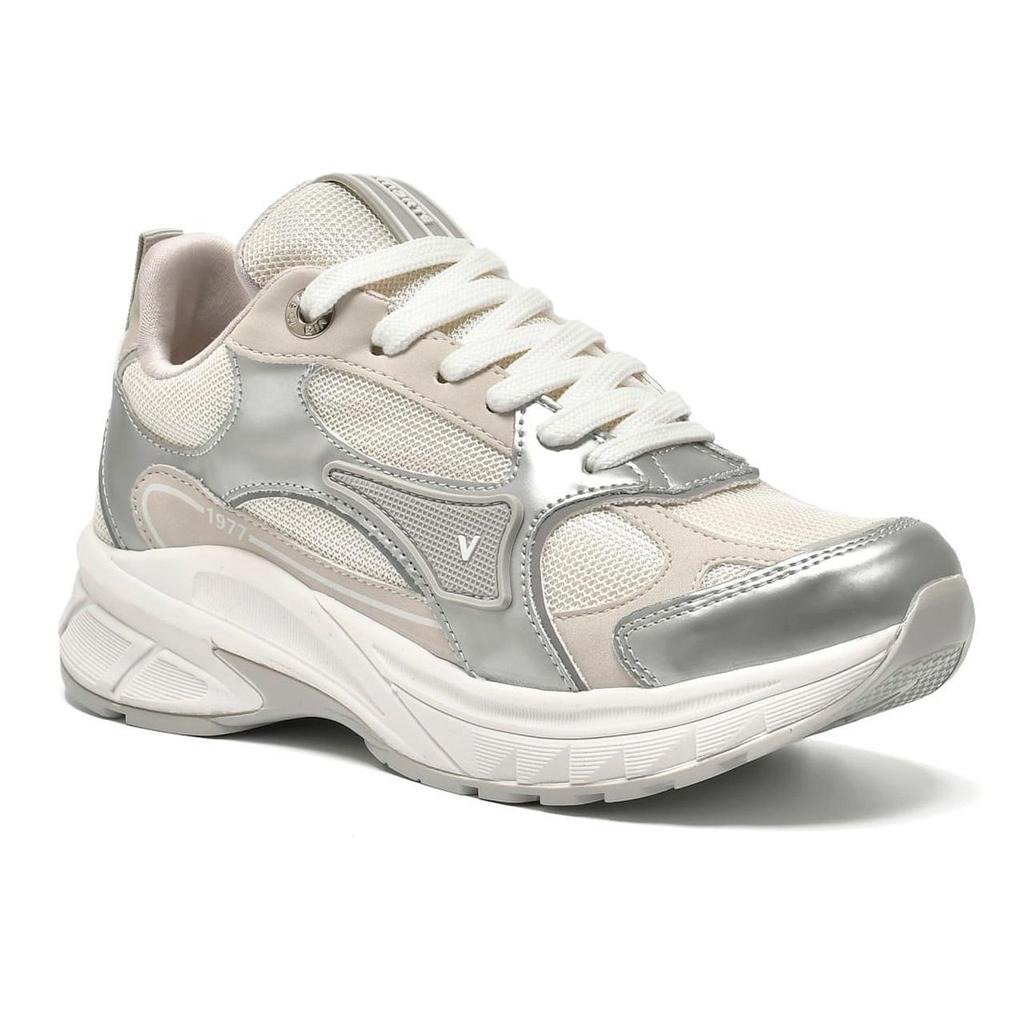 Tênis Casual Esportivo Prata Feminino Via Marte 240-011-07 em Oferta na Shopee