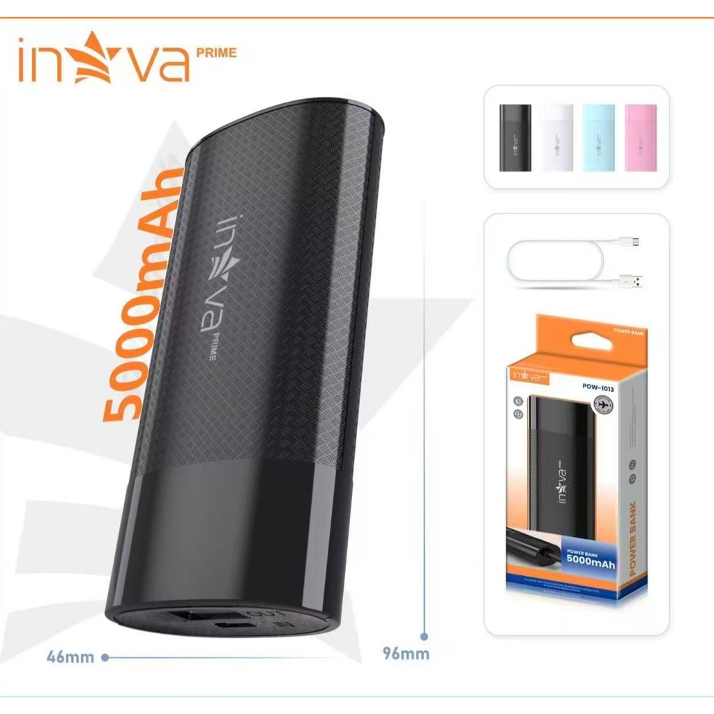 carregador portatil power bank (usb)5000mAh inova