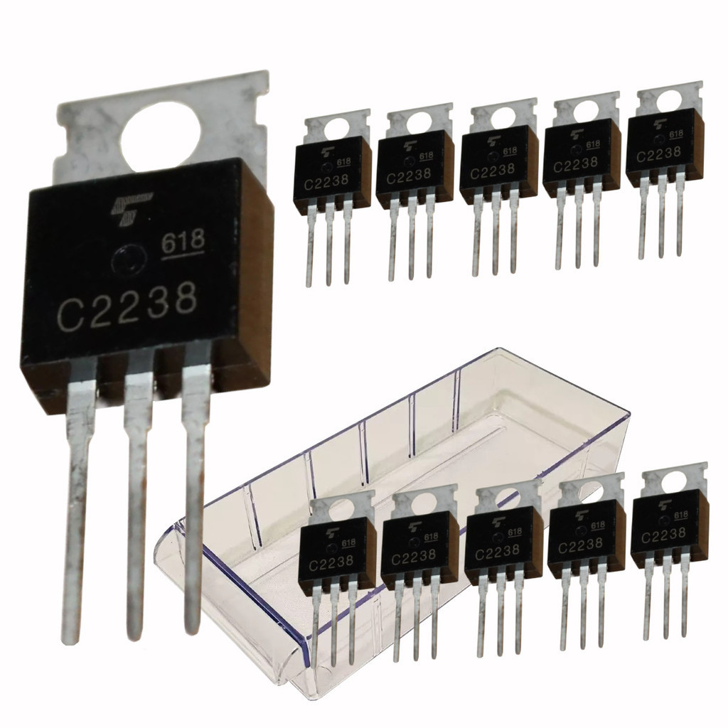 Transistor 2SC2238 (10 Peças) 2SC 2238 = C2238 - Novo