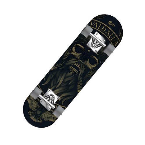 Skate Infantil Completo Estilo Vikings Equipamento Esportivo Criança Diversão
