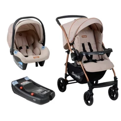 Travel System RIO 22-Mon Amour + Base Belted Burigotto