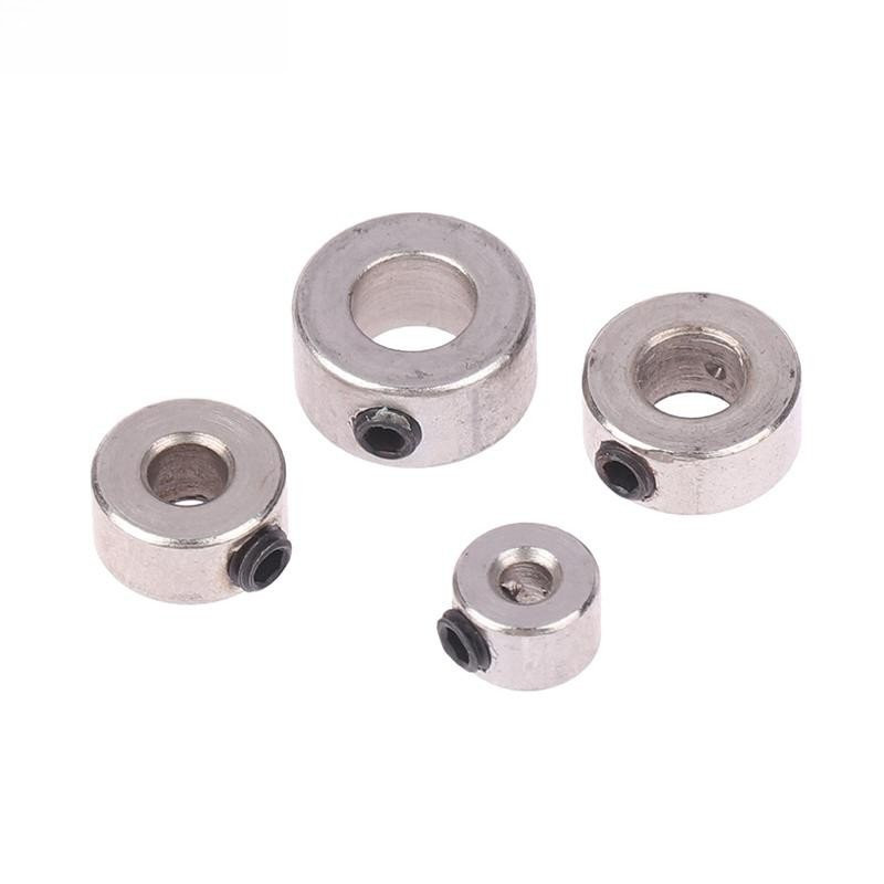 (duyonglin111) 10 Pcs Colar De Roda Eixo Do Armário Bucha De Aço Rolha Trem De Pouso Diâmetro Interno 2.1/3.1/4.1/5.1 Mm