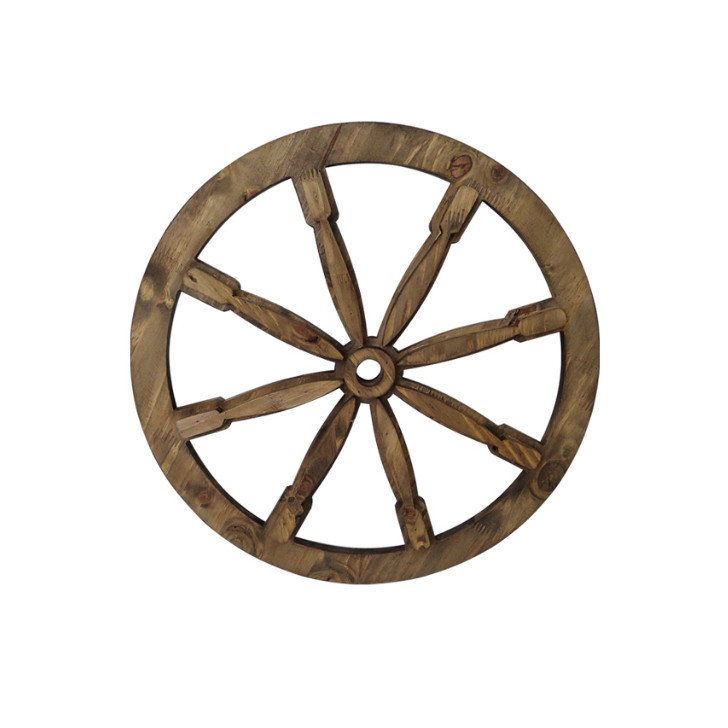 Roda de Carroça Rústica Madeira Decorativa Festa Country Fazendinha Mesa