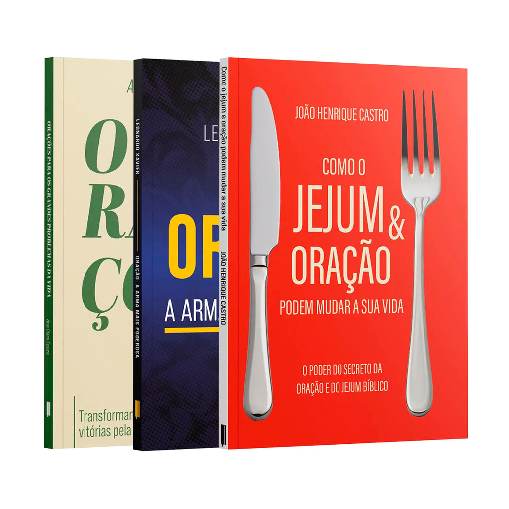 Kit Armas Espirituais | Oração a Arma mais Poderosa + Orações + Como o Jejum e Oração Podem Mudar sua Vida.