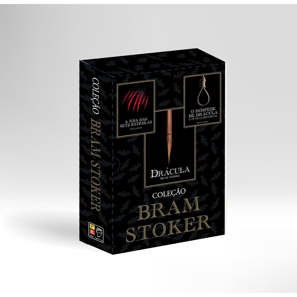 Box com Drácula | O Hóspede de Drácula e a Jóia das Sete Estrelas |  Bram Stoker em Oferta na Shopee