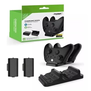 Carregador Duplo Xbox One S/X, Xbox Series S/X - Dobe em Oferta na Shopee