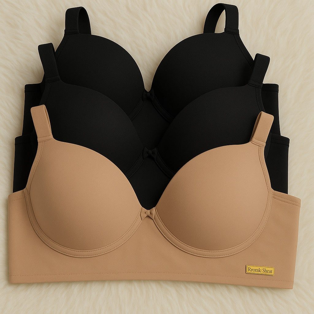 Kit 3 Sutiã Feminino com Bojo Reforçado Microfibra Premium P ao GG PROMOÇÃO em Oferta na Shopee