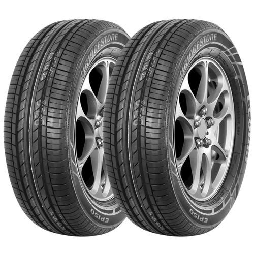 KIT 2 PNEUS ARO 16 195/60R16 BRIDGESTONE ECOPIA EP150 BL 89H
