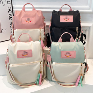 Mochila Anti-roubo Multifuncional Feminina Oxford Pano Impermeável Mochila De Estudante Mochila De Grande Capacidade
