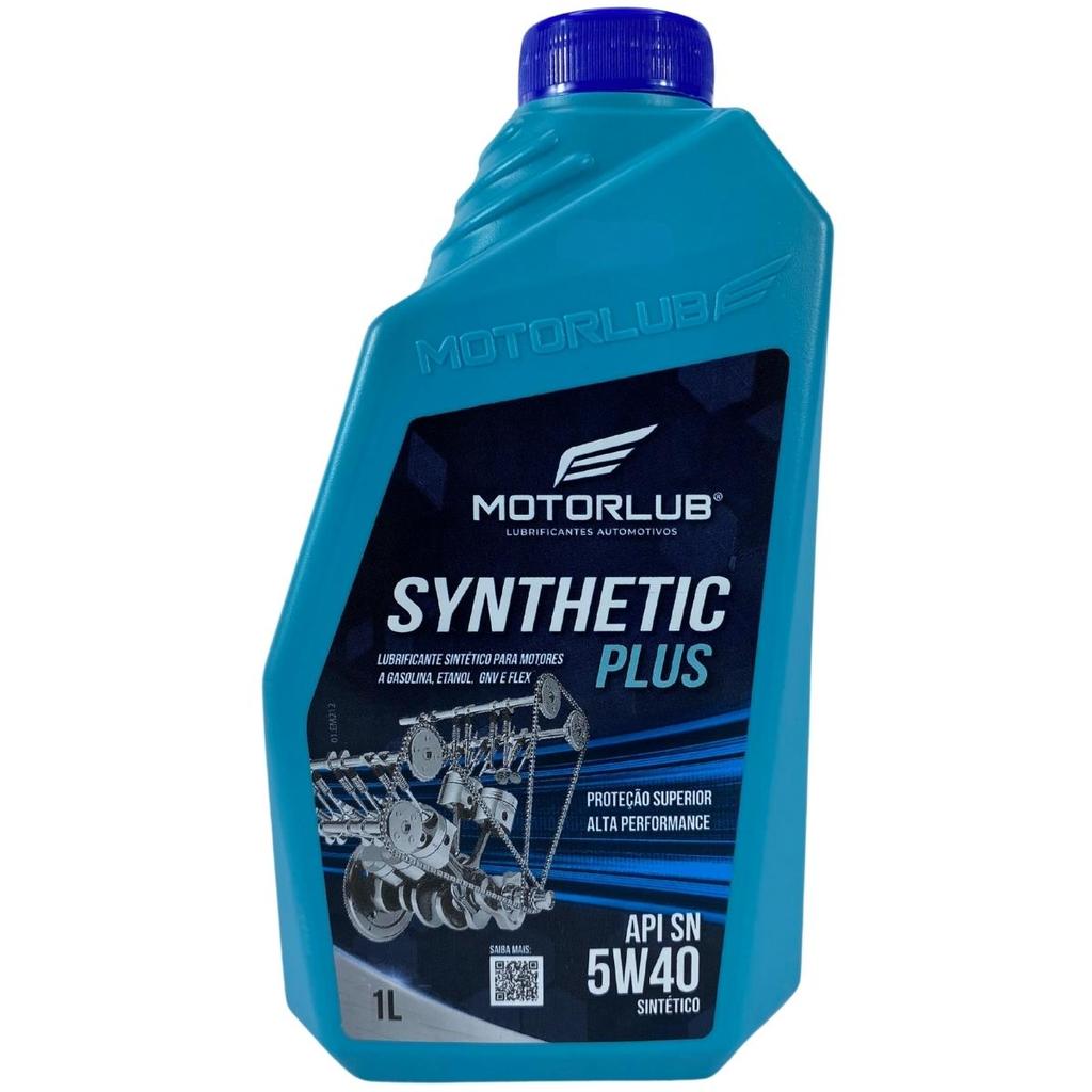 Oleo Motor Motorlub Plus 5W40 Api Sn Sintético 1L em Oferta na Shopee
