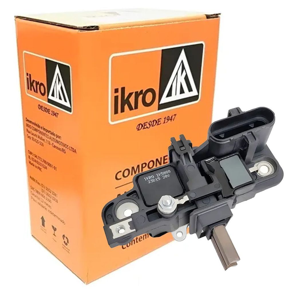 REGULADOR VOLTAGEM IKRO ALTERNADOR SCANIA 150A 28V - IK5888