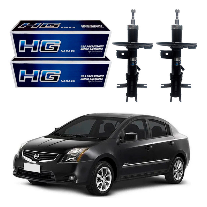 Par Amortecedor Dianteiro Nakata Sentra 2.0 2007 A 2013 em Oferta na Shopee