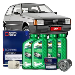 Kit Troca De Oleo Fiat Uno Fiasa Ate 93 Carburado 20w50