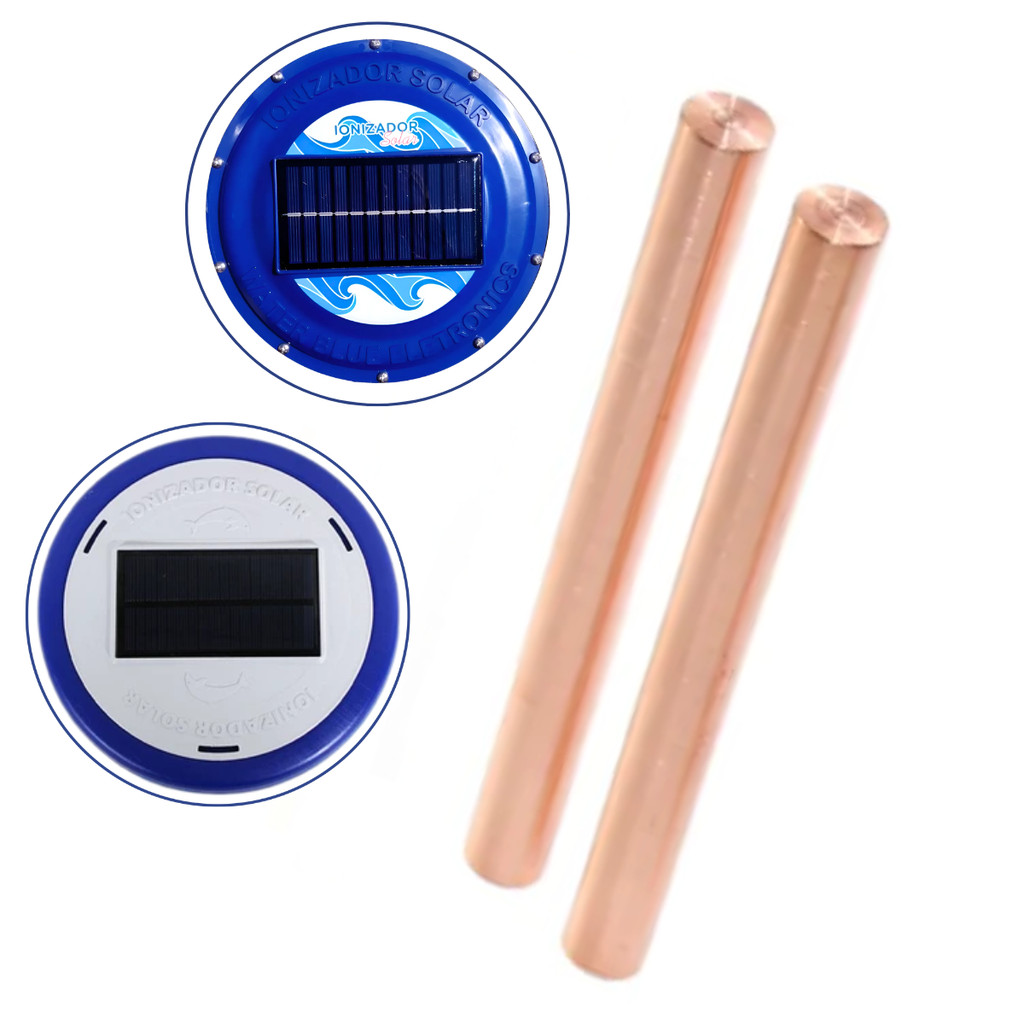 Hastes de Cobre 6mmX90mm Refil para Ionizador Solar Kit 2 Un em Oferta na Shopee