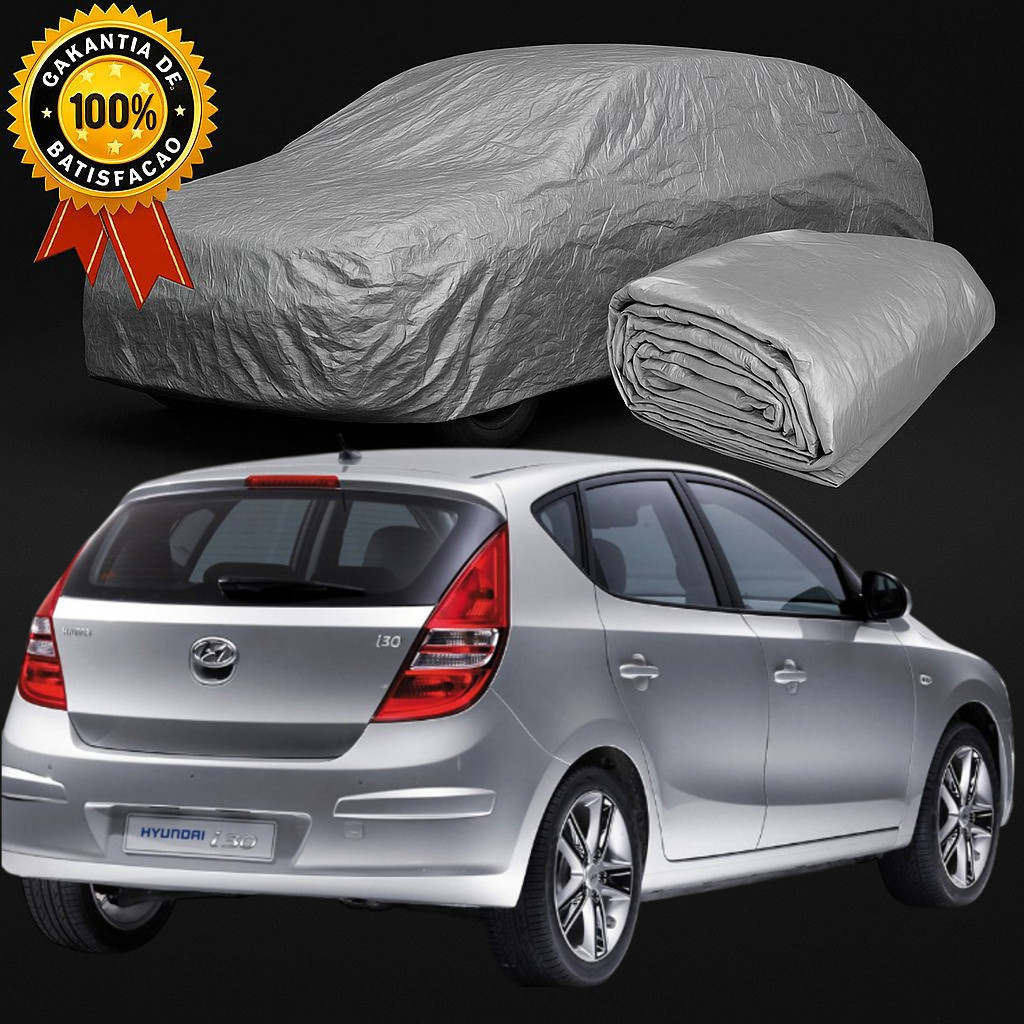 Capa De Cobrir Hyundai I30 100% Impermeável Protege Sol Chuva Poeira Sem Forro Com Forro