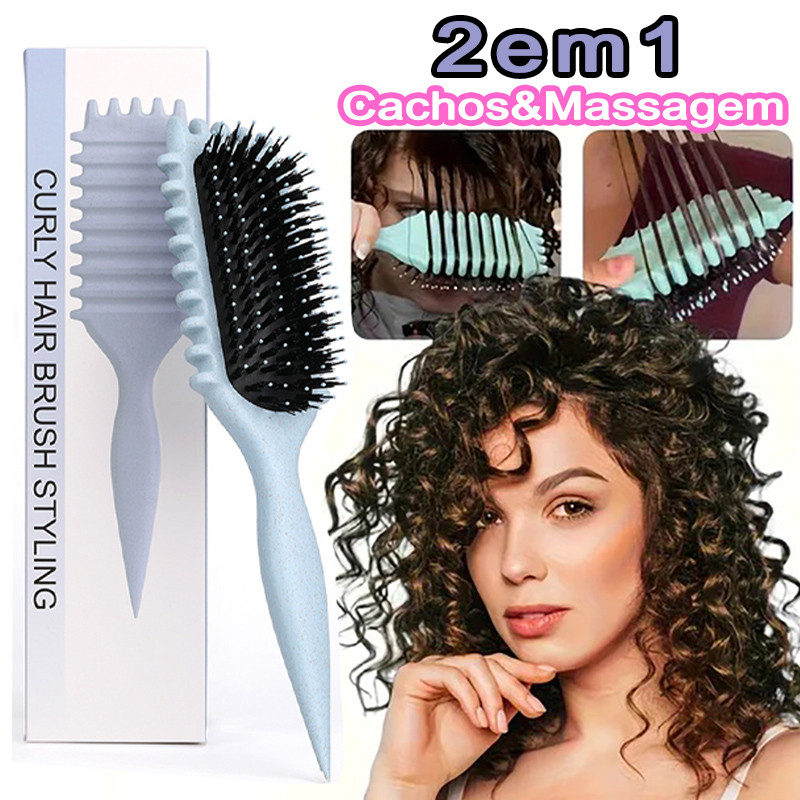 Escova De Estilo Bounce Curl Define De Cachos Pronta Entrega