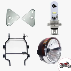 Farol Lâmpada Led Suporte Lateral Aranha Twister 250 2001 2002 2003 2004 2005 2006 2007 2008
