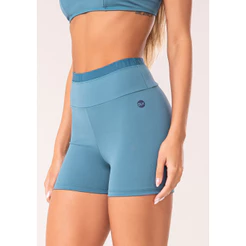 SHORT FITNESS FEMININO COM ELÁSTICO NA CINTURA OASIS DLK