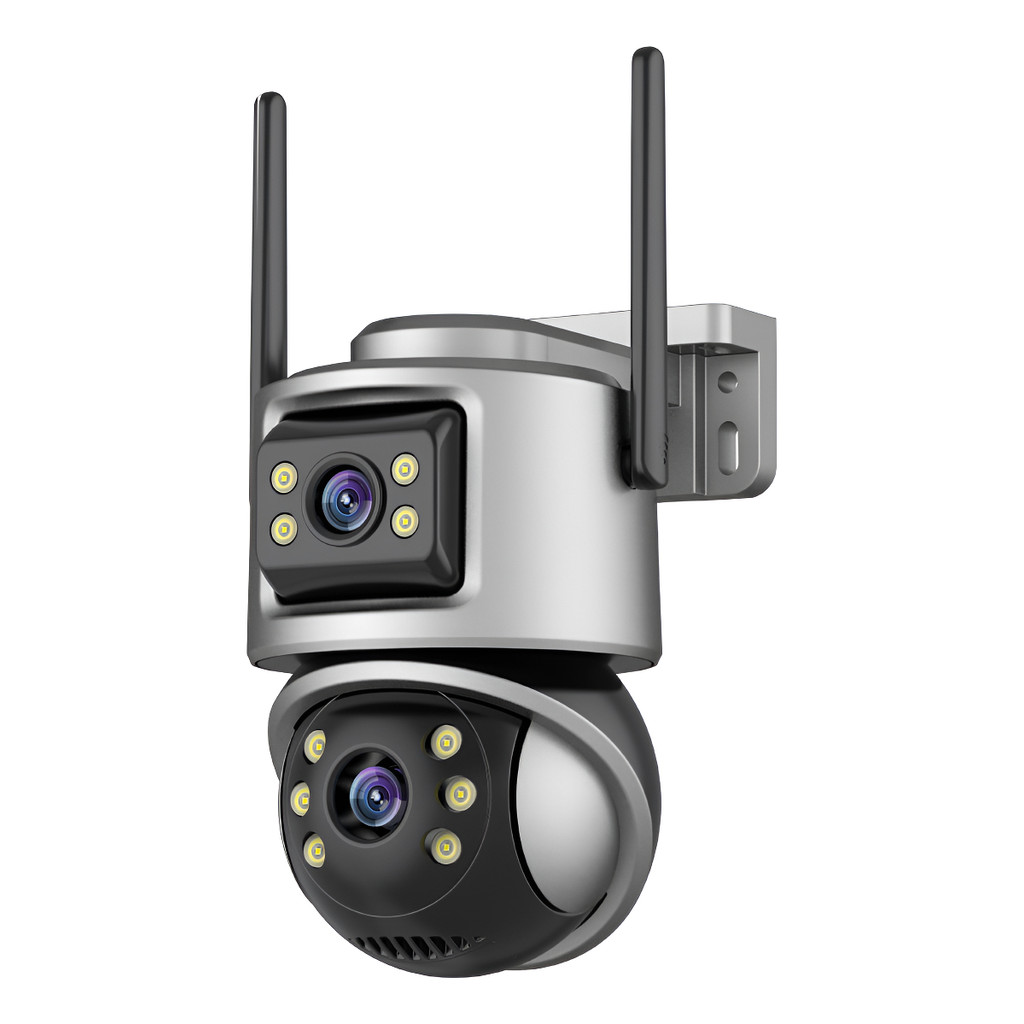 Câmeras de Segurança CCTV - Câmera Segurança Wi-fi 360° Full HD Lente Dupla em Oferta na Shopee