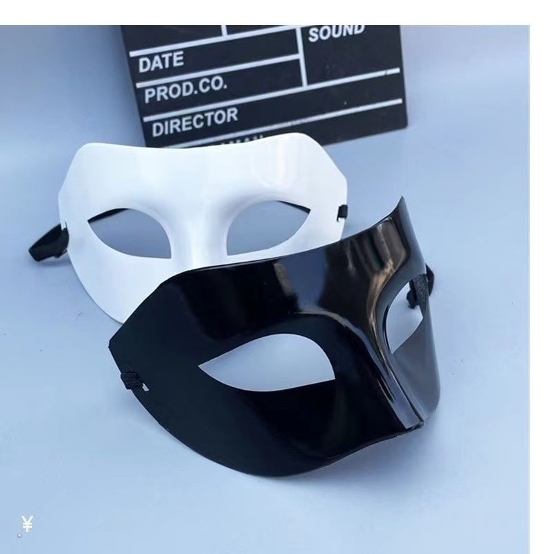 Mascara Veneziana Preta Branco Noivo Casamento 15 Anos Baile De Mascara Festa Carnaval