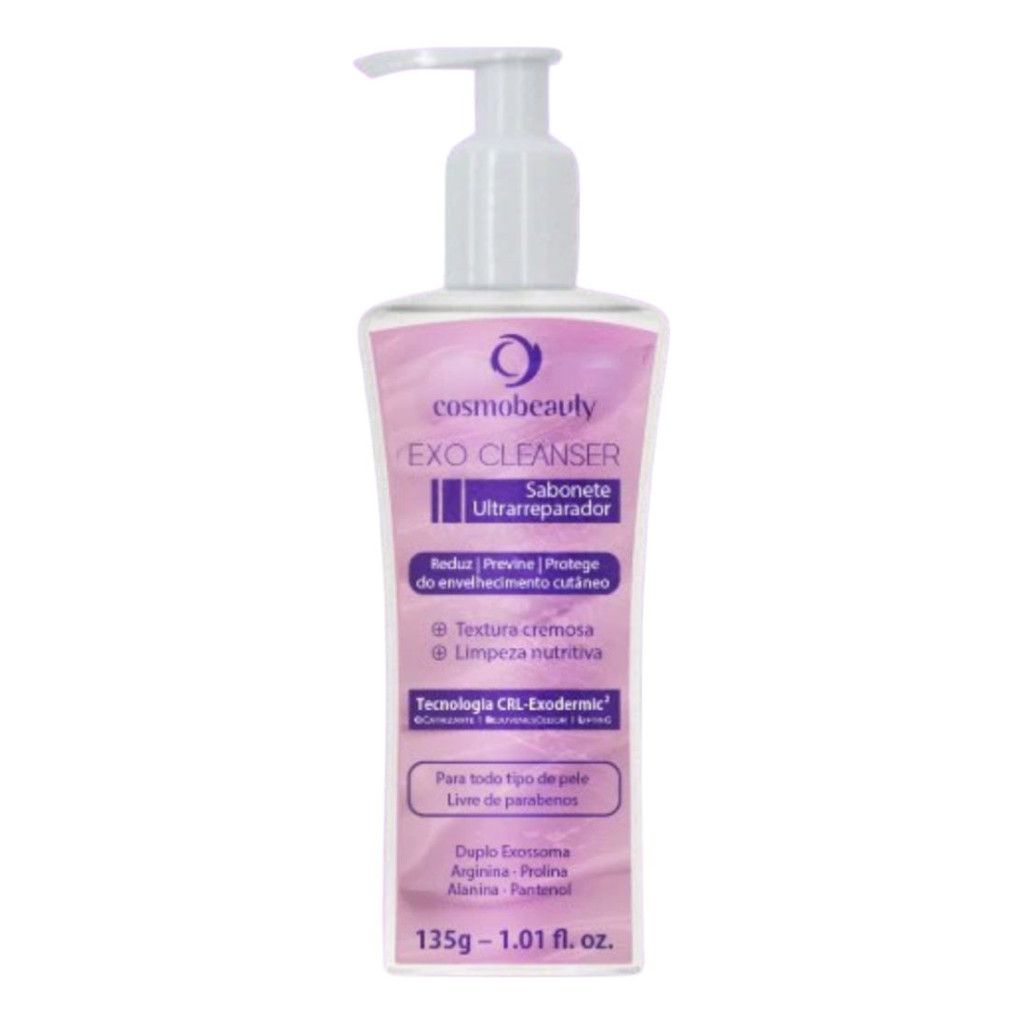 Cosmobeauty Sabonete Ultrarreparador Exo Cleanser 140ml